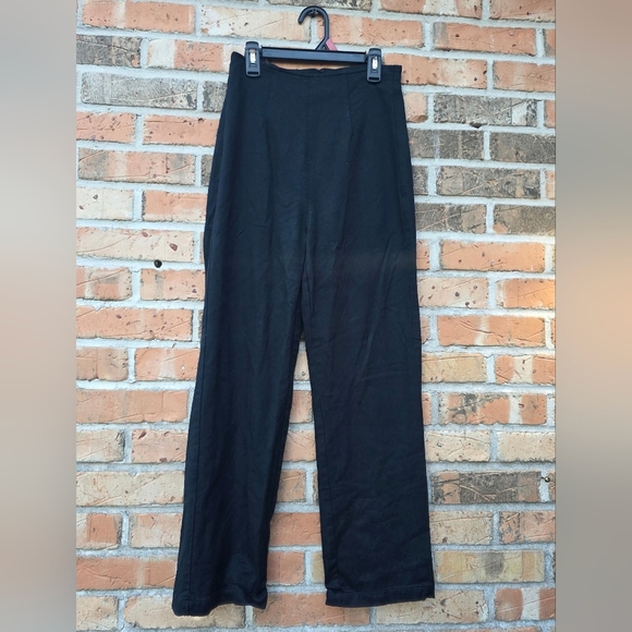 Reformation Midnight Wide Leg Trousers - Picture 2 of 8